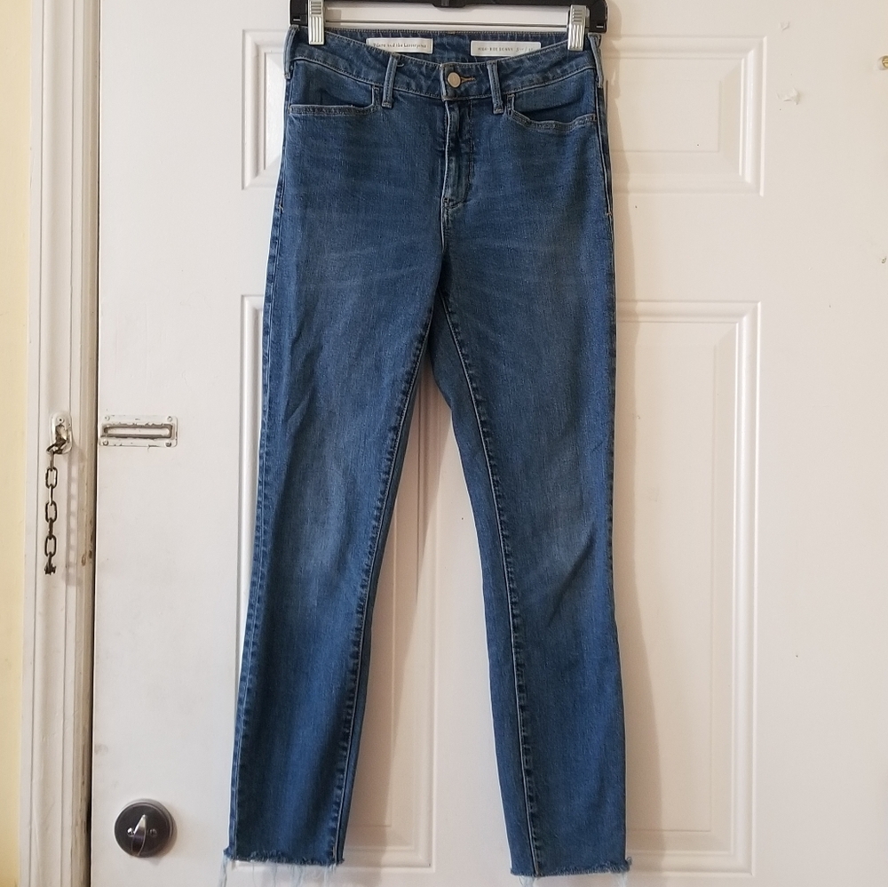 Pilcro and The Letterpress High Rise Skinny Jeans Sz 26